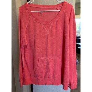 Central Park Women's Coral Pullover Sweatshirt - Lightweight Cozy Top 2X
